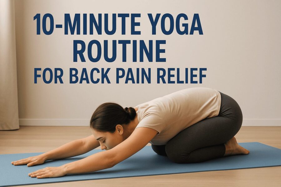 10-Minute Yoga Routine for Back Pain Relief