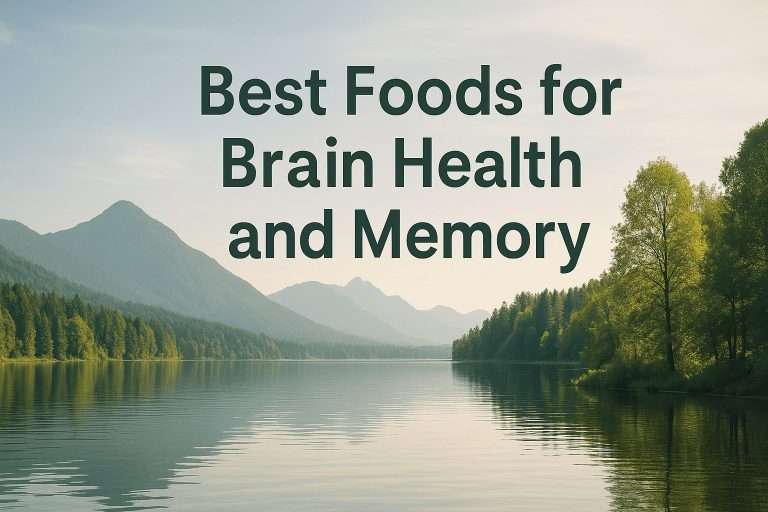 Best Foods for Brain Health and Memory