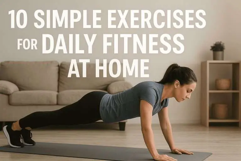 Daily fitness Exercise at home