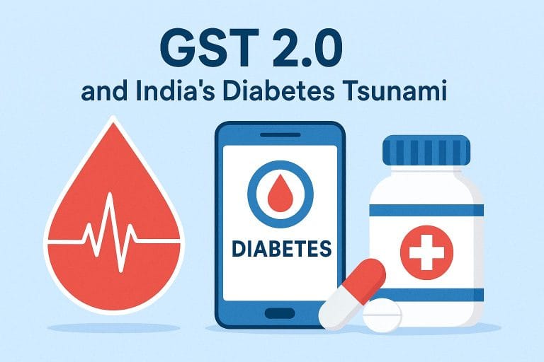 GST 2.0 and India’s Diabetes Tsunami: Why Cheaper Medicines Matter for a Healthier Future