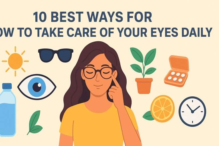 10 Best Ways for How to Take Care of Your Eyes Daily