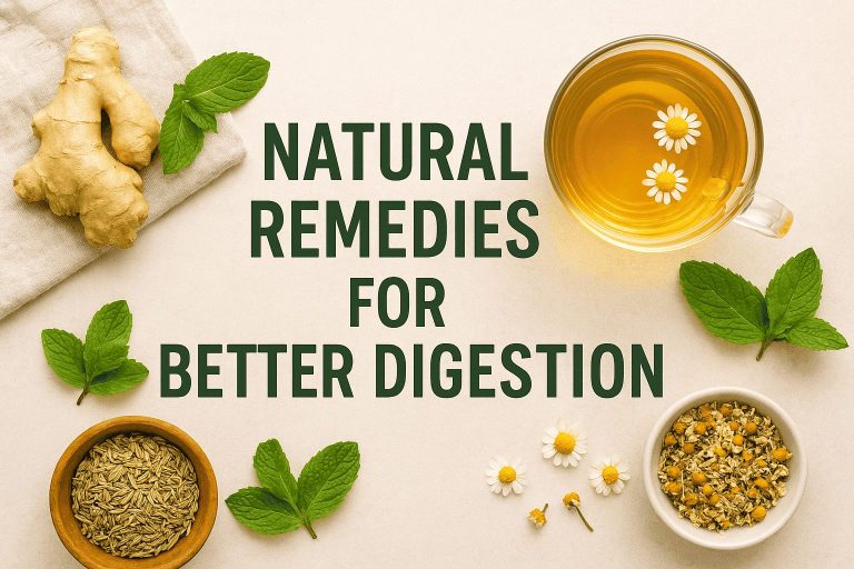 Natural Remedies for Better Digestion