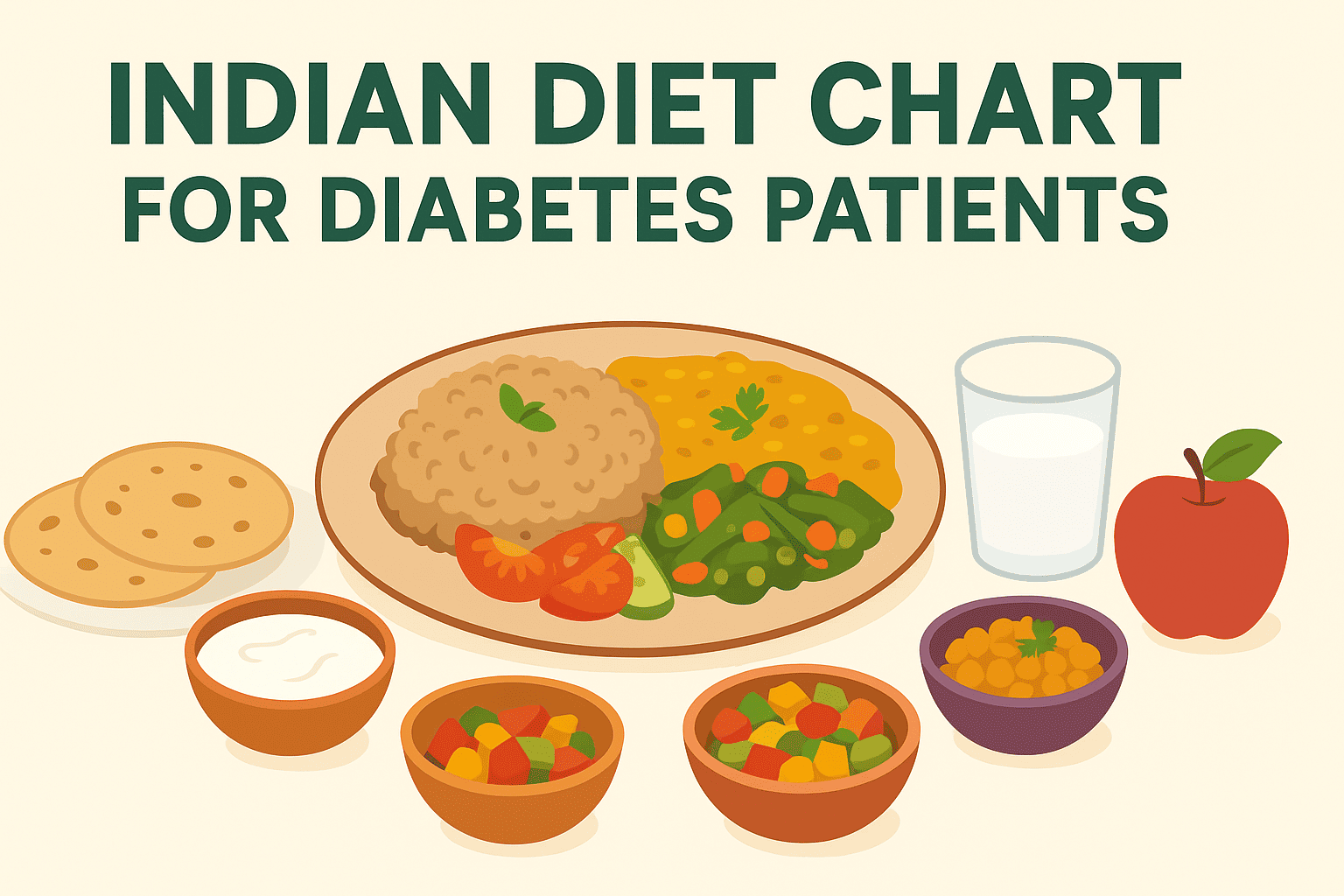 Indian Diet Chart for Diabetes Patients: A Complete Guide to Healthy Eating