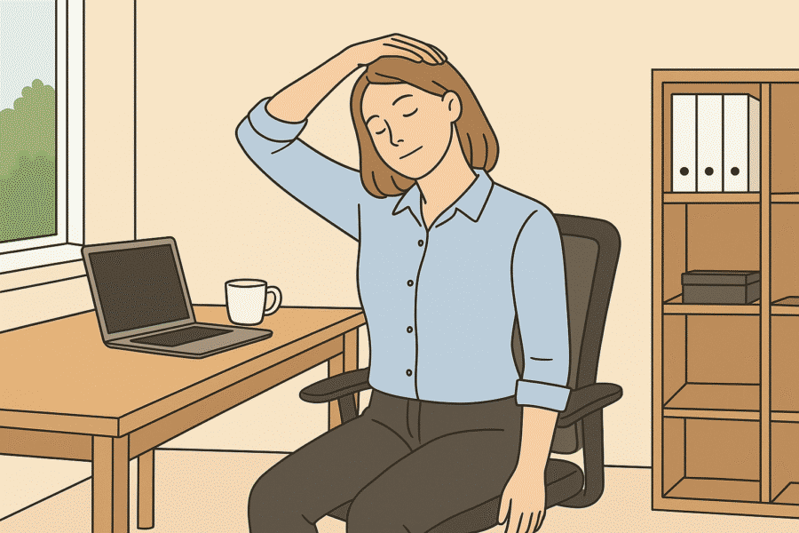 Simple Chair Exercises for Office Workers: Stay Active at Your Desk
