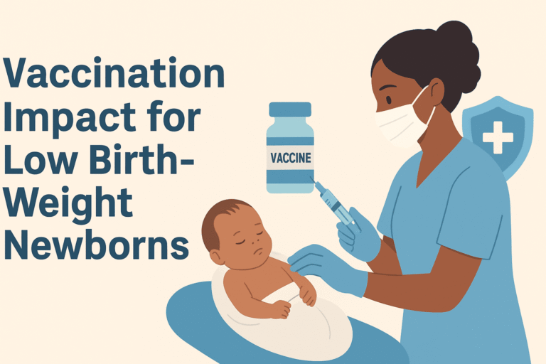 Vaccination Impact for Low Birth-Weight Newborns