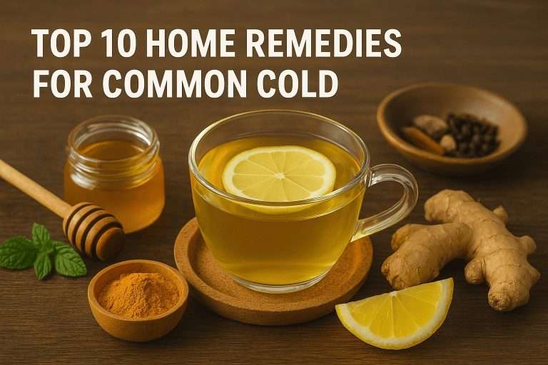 Top 10 Home Remedies for Common Cold