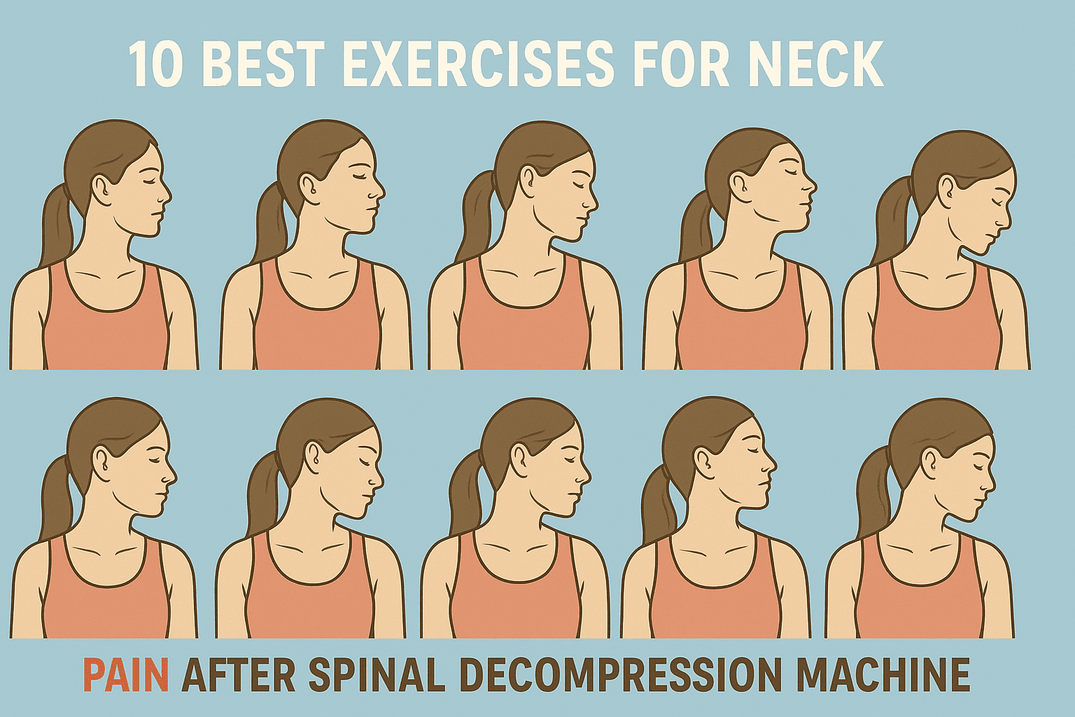 10 Best Exercises for Neck Pain After Spinal Decompression Machine
