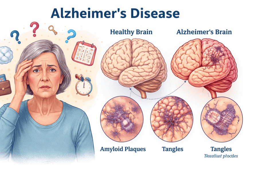 Alzheimer’s Disease: Causes, Symptoms, Stages, and Treatment from a Physiotherapy Perspective