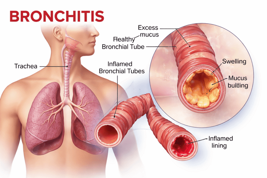 Bronchitis: Causes, Symptoms, Treatment, and Complete Recovery Guide