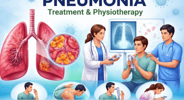 Pneumonia: Causes, Symptoms, Diagnosis, and Treatment from a Physiotherapy Perspective