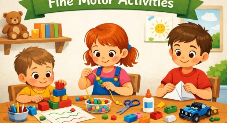 Fine Motor Activities: Boosting Hand Skills for Lifelong Learning
