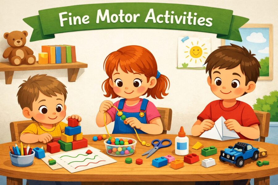 Fine Motor Activities: Boosting Hand Skills for Lifelong Learning